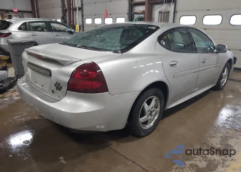 2004 Pontiac Grand Prix Gt1 z USA, uszkodzony, nr VIN 2G2WP522041263556